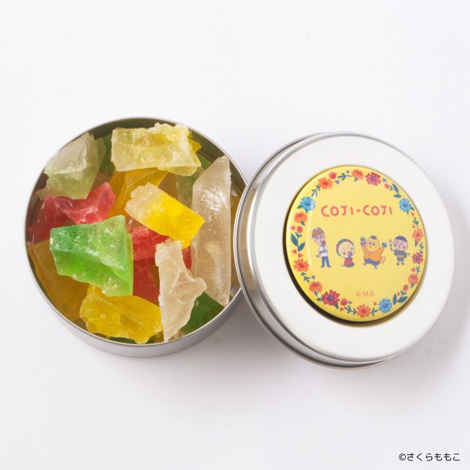 「COJI-COJI」オリジナル琥珀糖缶 1