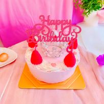 カスタム♪いちごキャンドルセンイルケーキ♡カラー選択♪ 4号