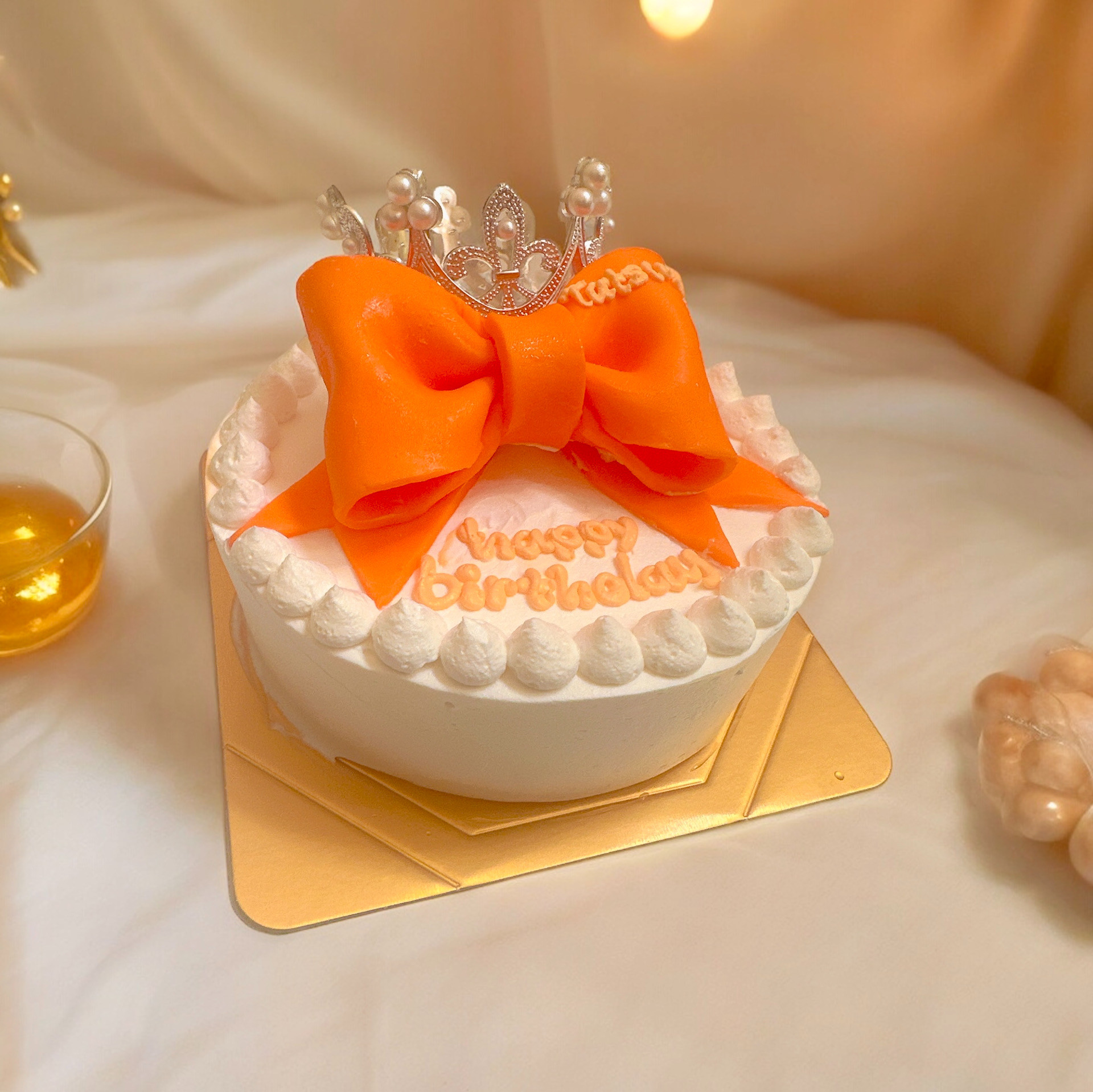 ibasenice 8ロール リボン ケーキトッパー バレンタインデーの テープ おっきなリボンのケーキ｜オーダーメイドケーキの通販なら
