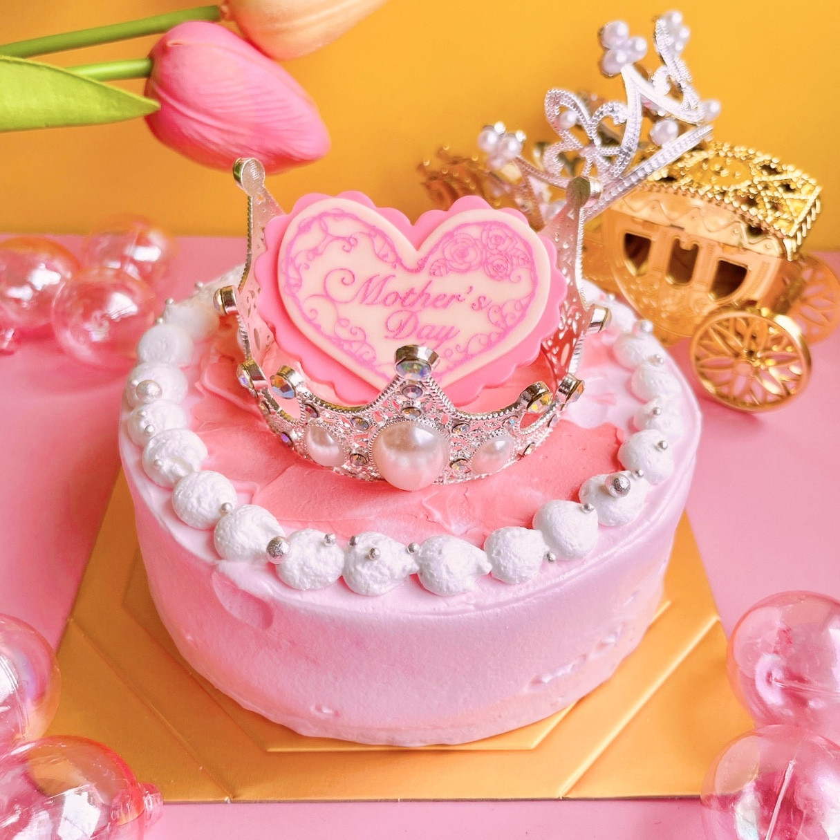 ティアラセンイルケーキ 4号（decolne） Cake.jp