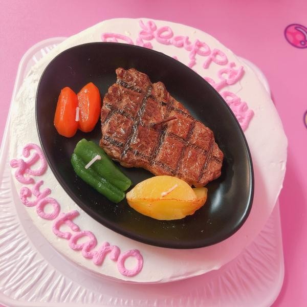 ステーキキャンドルケーキ 5号 4