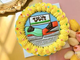 カラー選択可能♪新幹線ケーキ 5号