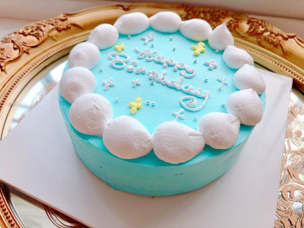 カラー選択♪センイルキラキラケーキ 4号（decolne） | Cake.jp