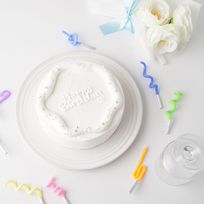 選べるカラー♪シンプルセンイルケーキ 5号