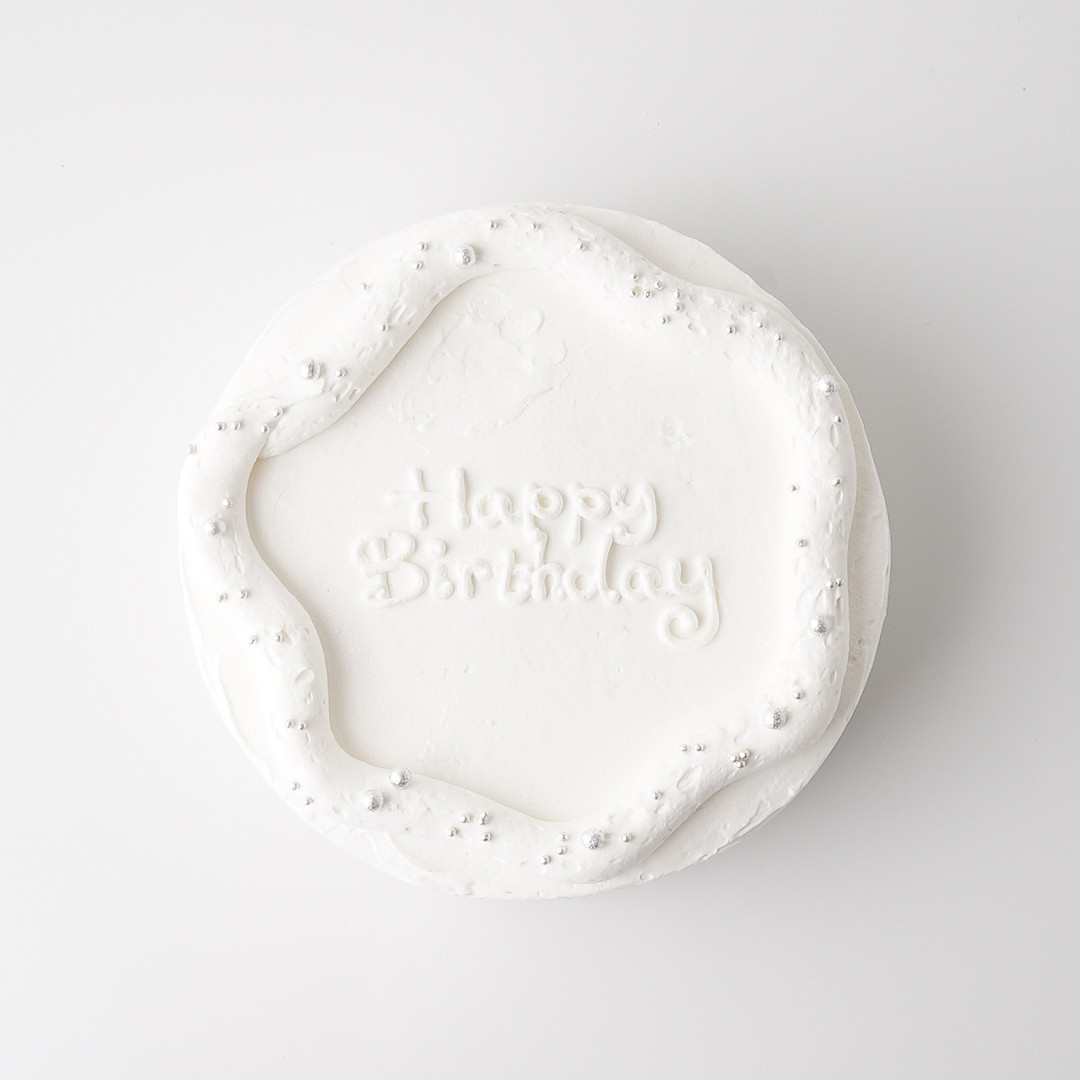 選べるカラー♪シンプルセンイルケーキ 4号（decolne） | Cake.jp