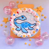 メッセージ入れ可！恐竜ケーキ 5号