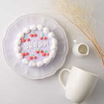 選べるカラー♪さくらんぼセンイルケーキ 5号