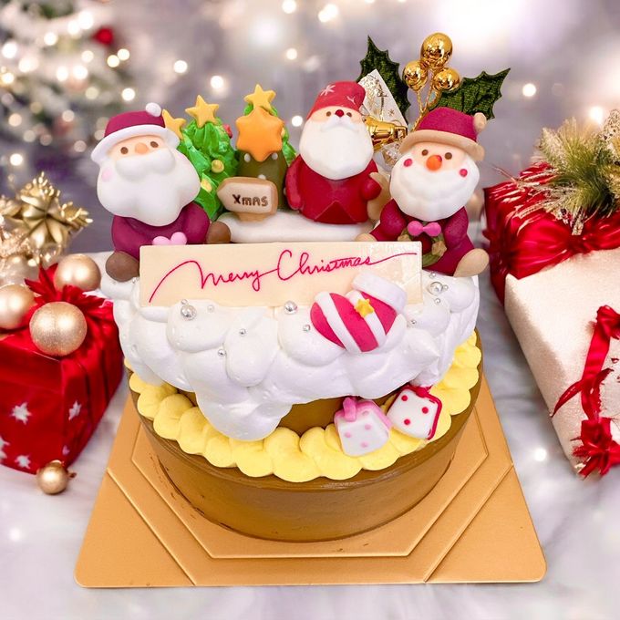 チョコレートの雪山で過ごすサンタ三兄弟のクリスマスパーティー クリスマス2025 1