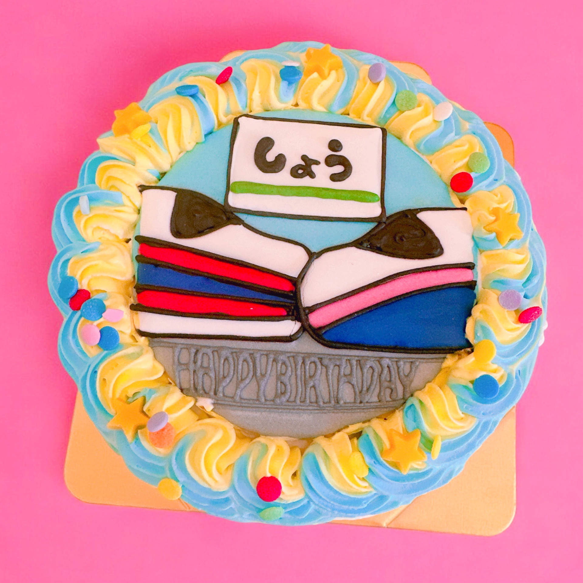 カスタム可♪新幹線ケーキ 4号（decolne） | Cake.jp