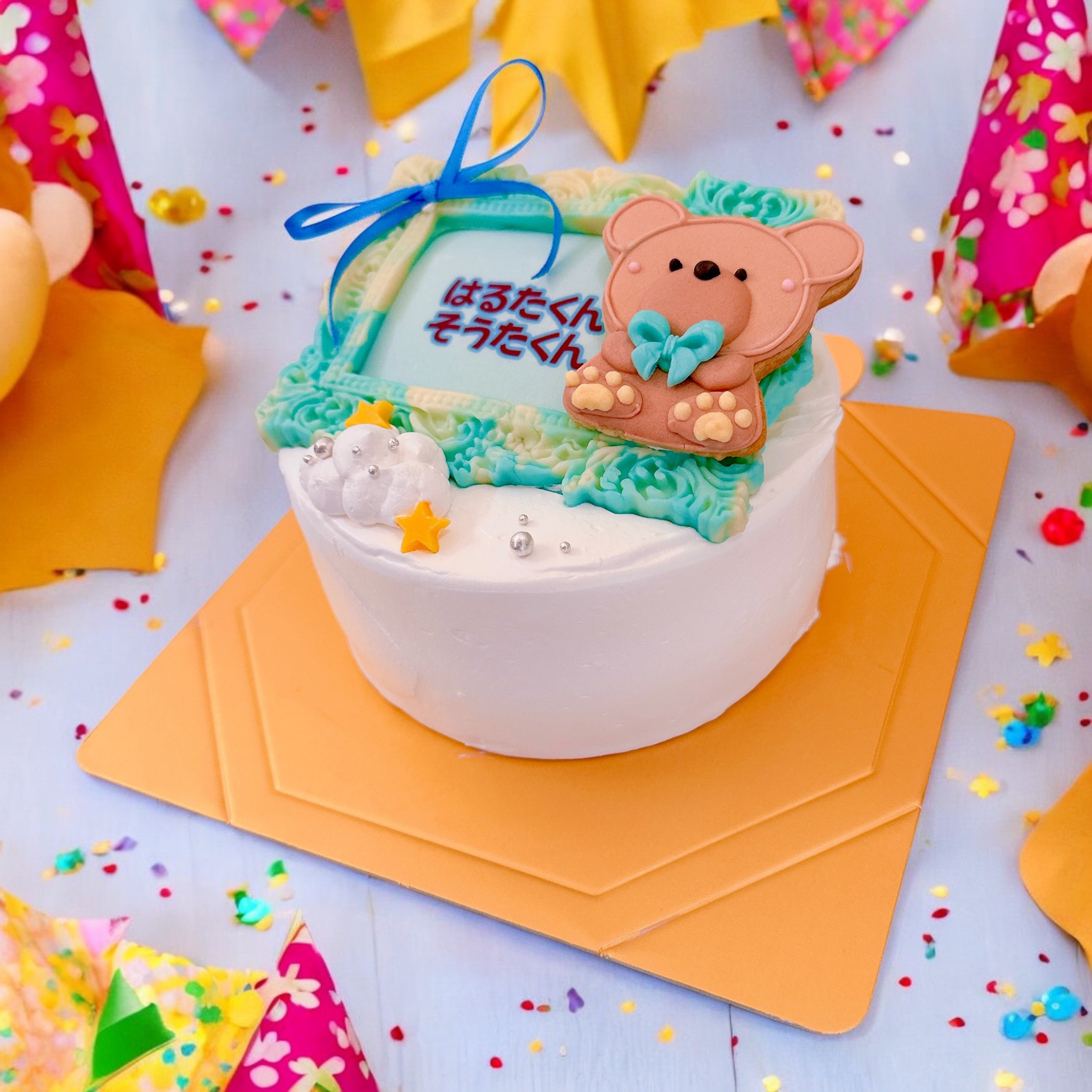 カラフルイースターケーキ ミニチュアケーキ その他雑貨 haru