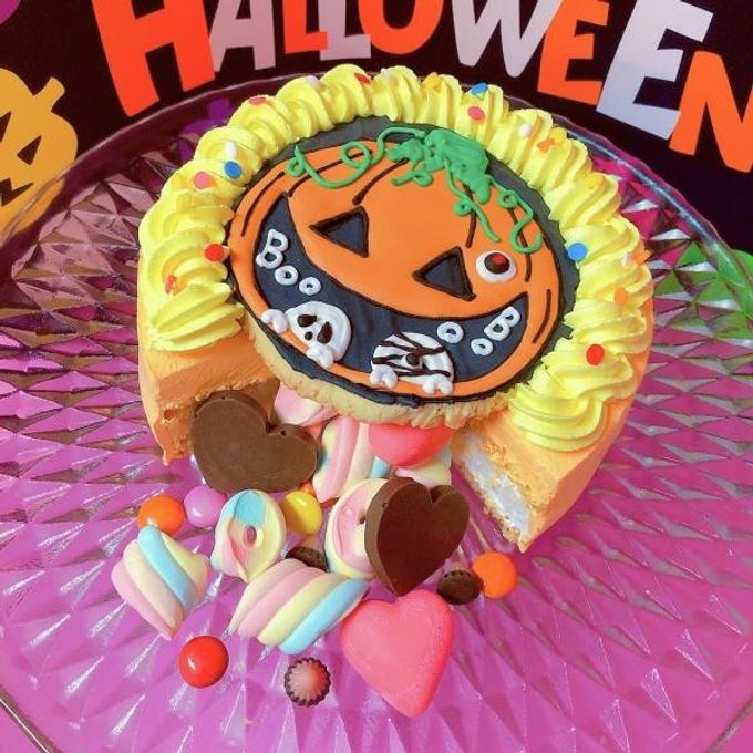 かぼちゃギミックケーキ 5号 ハロウィン2024