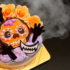 カラー選択可♪ハロウィンケーキ♪ 3号 ハロウィン2025 3