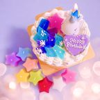 カスタム♪ジュエリーユニコーンどりーむケーキ♡カラー選択♪ ５号 2