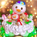 今夜は大雪！！巨大な雪だるまをつくろうケーキ クリスマス2024 4