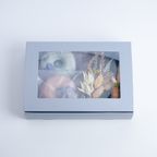 【gmgm】スワッグセット -ノワール-（リースフィナンシェ2個・ミニスワッグ・お花のマグネット） 5