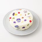 飾って楽しい お花のカッサータ 5号ハーフサイズ 3