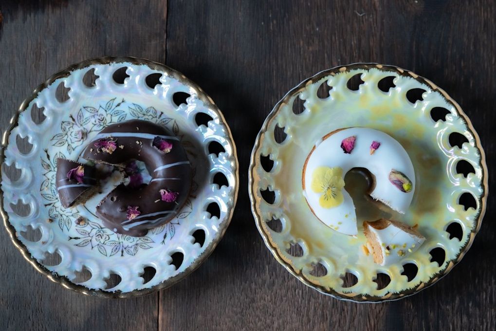 【gmgm】スワッグセット -ブルーム-（リースフィナンシェ2個・ミニスワッグ・お花のマグネット） 6