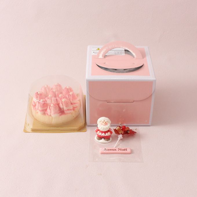 クリスマスベイクドチーズケーキ 4号ケーキ グルテンフリー クリスマス2025 8