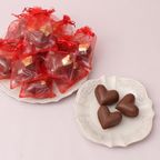 バレンタイン限定「お配り用ハートのチョコドーナツ12個」 2