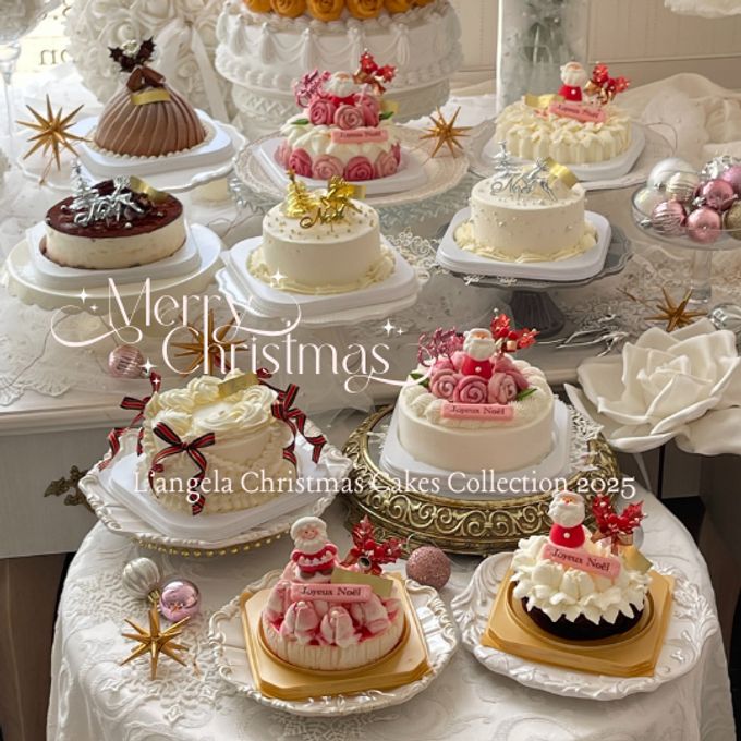 クリスマスジュエルローズ  イチゴのケーキ5号 クリスマス2025 10