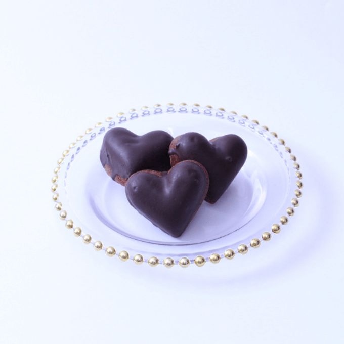 バレンタイン限定「お配り用ハートのチョコドーナツ12個」 4