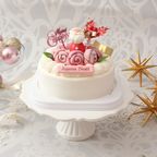 クリスマスジュエルローズ  イチゴのケーキ5号 クリスマス2025 1