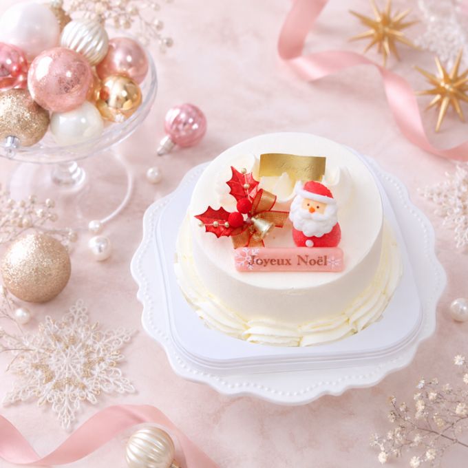 クリスマスケーキ「Noel」サンタ 4号  ショートケーキ クリスマス2026 2