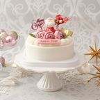 クリスマスジュエルローズ  イチゴのケーキ5号 クリスマス2025 3