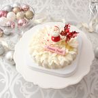 ホワイトローズ レアチーズケーキ 5号ケーキ クリスマス2025 2
