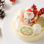 メルティーローズ レアチーズケーキ 4号 クリスマス2021  5