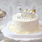 クリスマスケーキ「Noel」シルバー 4号  ショートケーキ クリスマス2025 2