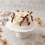 クリスマスリボンケーキ  イチゴのケーキ クリスマス2025 2