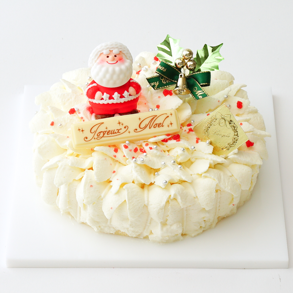 ホワイトローズ レアチーズケーキ 5号 クリスマス2023 2