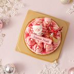 クリスマスベイクドチーズケーキ 5号ケーキ グルテンフリー クリスマス2025 3