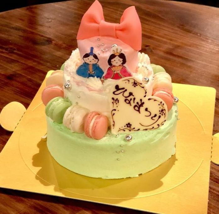 ひな祭りケーキ 1