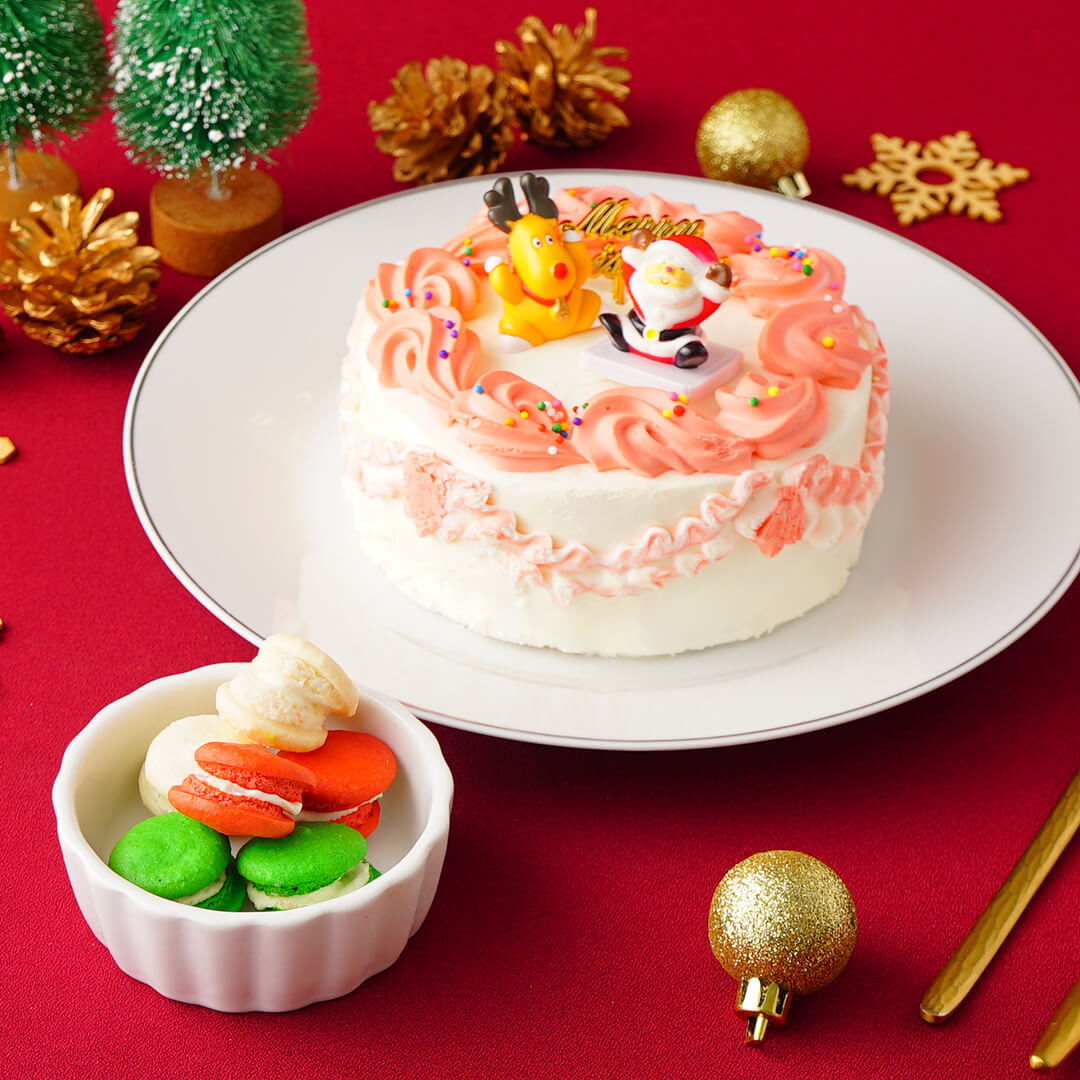 デザインケーキが人気のお店 3tier cake】クリスマスデザインケーキ クリスマス2023（3tier cake） | Cake.jp