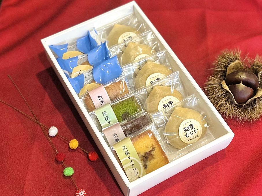 【日向利久庵】宮崎県 栗菓子専門店が作る  御菓子詰め合わせ（１２個入） お歳暮2025 2