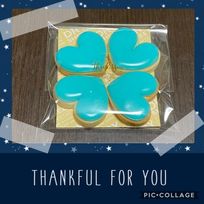 ハート四つ葉のクローバー 4枚入り