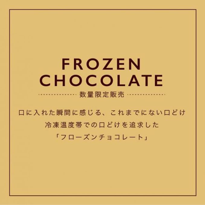 新感覚！冷たいチョコレート / ハンデルスベーゲン 【FROZEN CHOCOLATE】数量限定販売！ 7