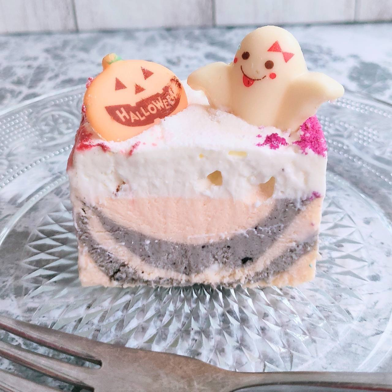 ハロウィン限定！自分でデコるシマシマケーキ！（ミホパンポップケーキ