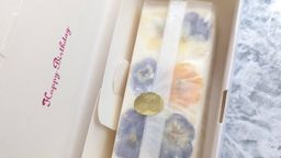 大ヒットお花のスイーツ！ ビオラ＆果物のレアチーズケーキ《グルテンフリー》お中元2025 5