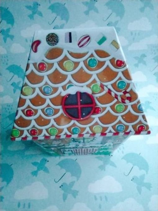 おすすめポップケーキ8本＋シルバークレイン缶（お菓子の家ボックス）入り クリスマス2021 2