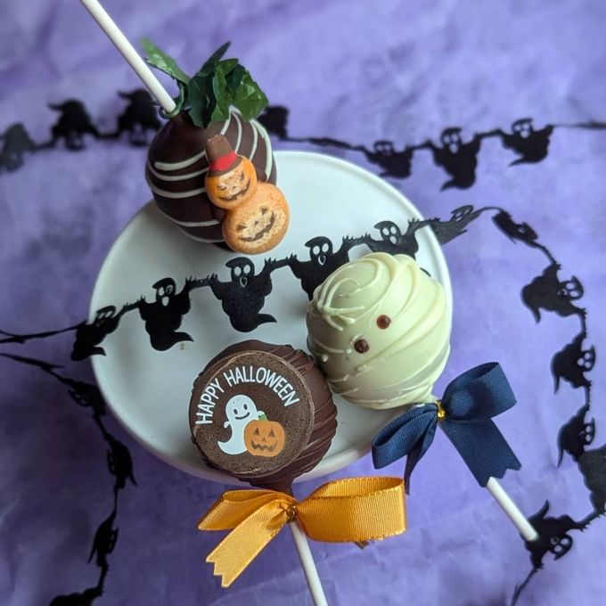 数量限定！ おしゃれなハロウィンデザインBOX ハロウィンのホームパーティーにもぴったり！4３本入ったハッピーハロウィン ミホパンの3本ミニセット【ハロウィン2025】 2