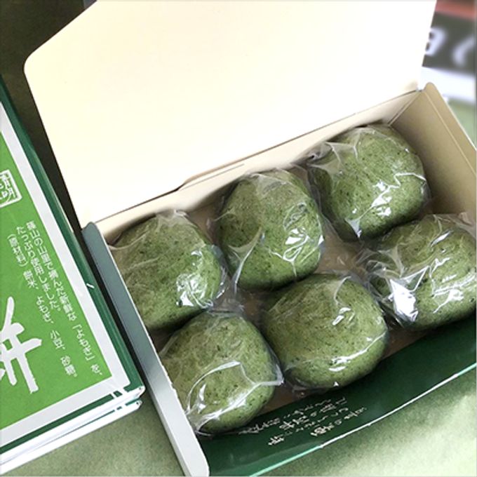 丹波篠山老舗和菓子屋の無添加「草餅」 6個入 2箱セット 5