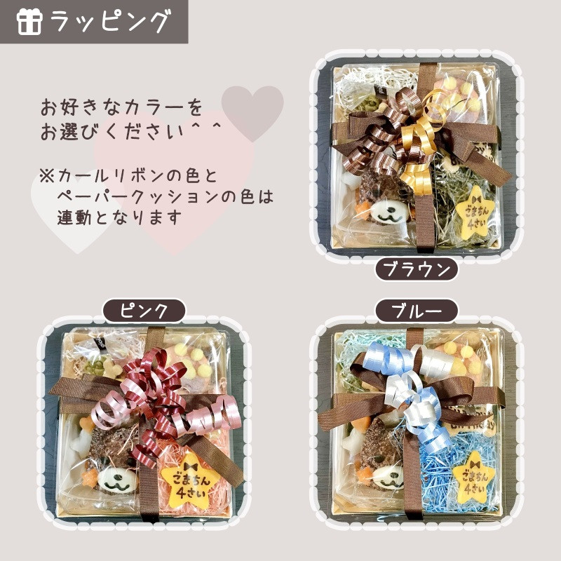 犬用》わんこギフトセット☆選べるごちそう＆ミニケーキ（わんこ
