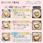 《犬用》ハートのドームケーキ 6cm～☆米粉スポンジ 2