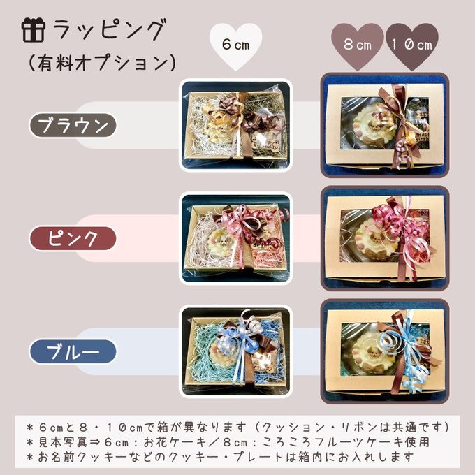 《犬用》ハートのドームケーキ １０cm☆米粉スポンジ 8