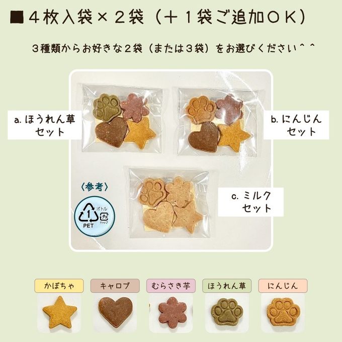 《犬用》わんこの米粉クッキー箱ギフト☆お祝いプレート 6
