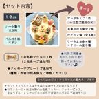 《犬用》選べるわんこのホワイトクリスマスケーキ★セミオーダー 2