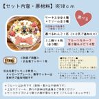《犬用》あれこれ選べる★ころころフルーツケーキ＜１０cm＞ 3